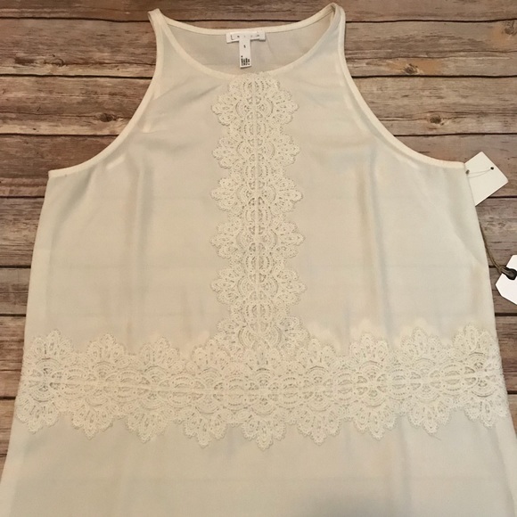 Leith Ivory Egret Dress Size Small - Picture 3 of 8